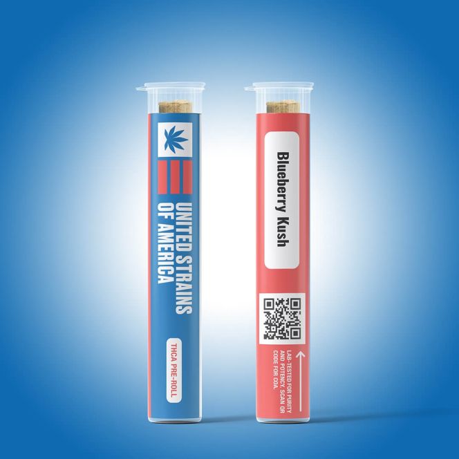 blueberry kush preroll