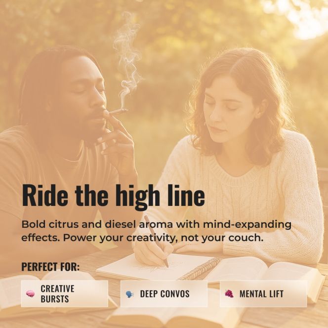 ghost train haze THCA flower